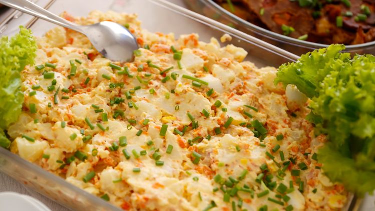 Salpicao Natalino sem lactose
