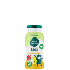 Iogurte Kids Banana e Maçã Verde Campo 170g