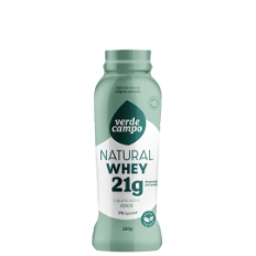 Iogurte Natural Whey Coco 21g de Proteína Verde Campo 250g