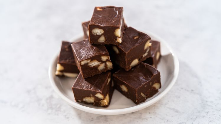 Fudge de Chocolate com Nuts